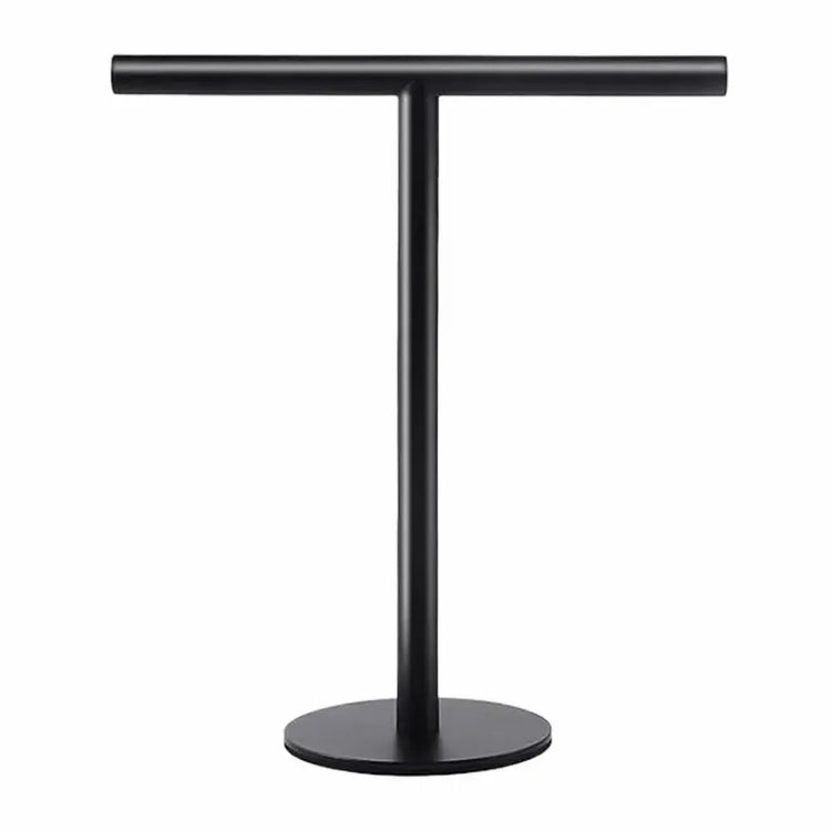 Porte-serviettes acier inox en forme de T 7