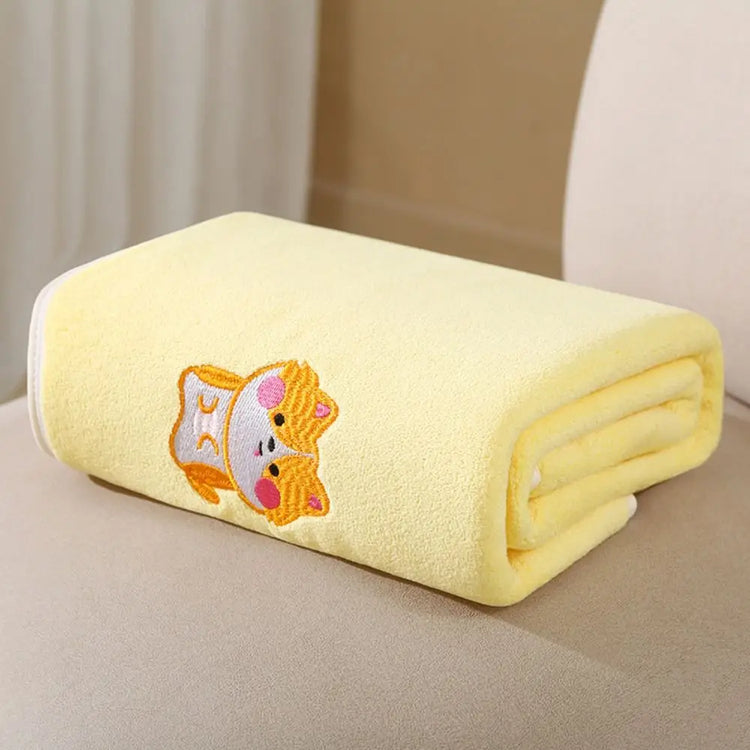 Serviette de bain bébé corail 7