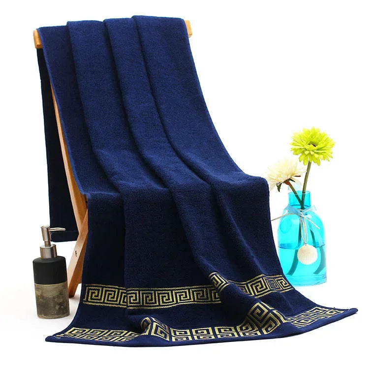 Serviette de bain en coton égyptien 16