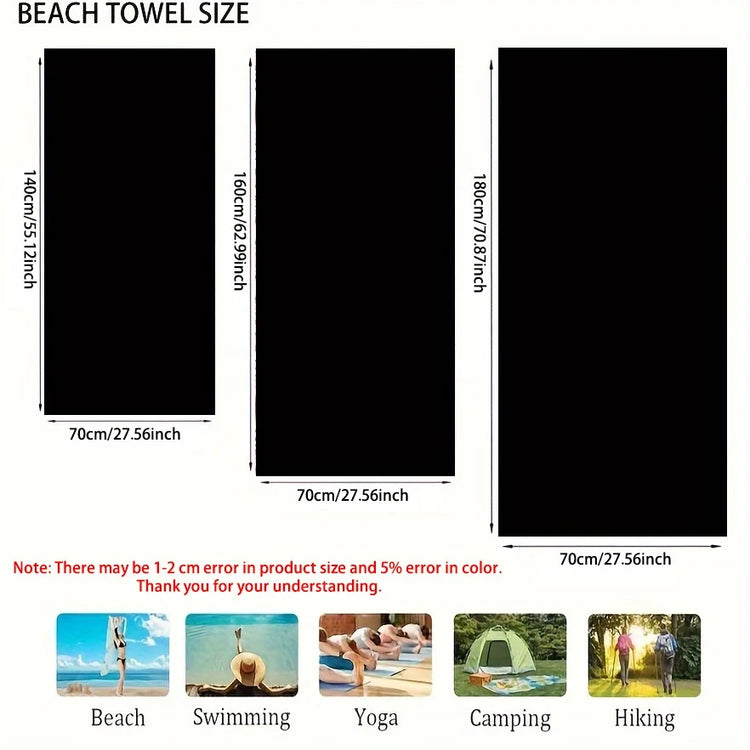 Serviette de plage tigre blanc étoilée 4