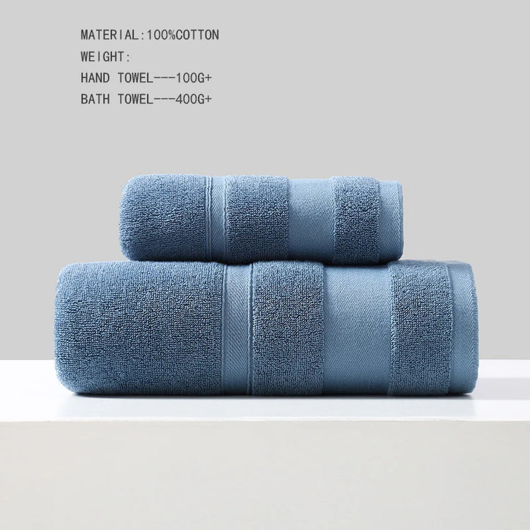 Serviettes de bain 100% coton 16