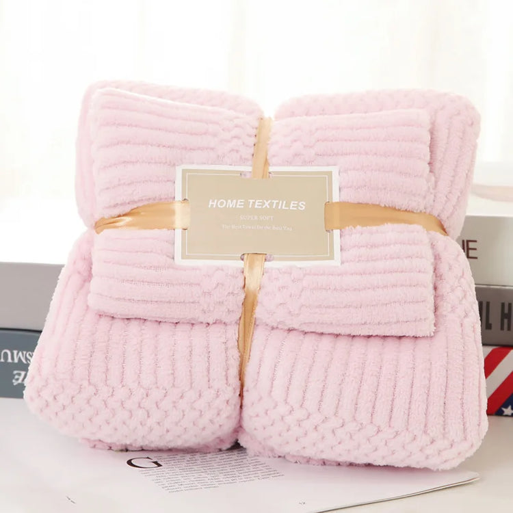 serviettes de bain en microcarence 14