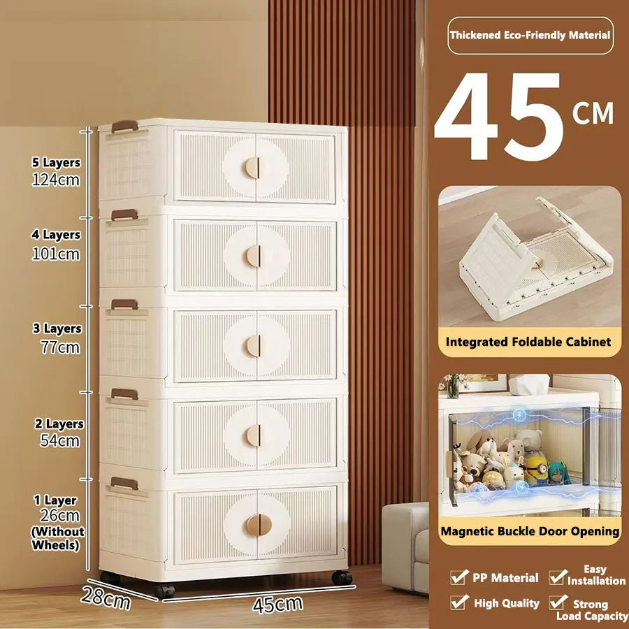 Armoire de rangement multi-scènes 16