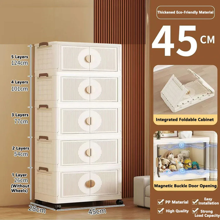 Armoire de rangement multi-scènes 16
