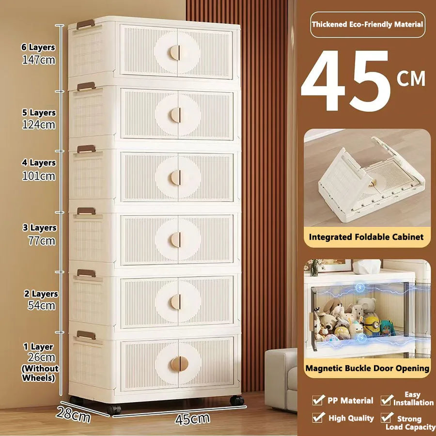 Armoire de rangement multi-scènes 23
