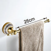Barre porte serviette 26 cm