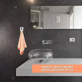 Cintre à Clip adhésif en acier inox 5