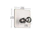 Crochet porte serviette à ventouse 9