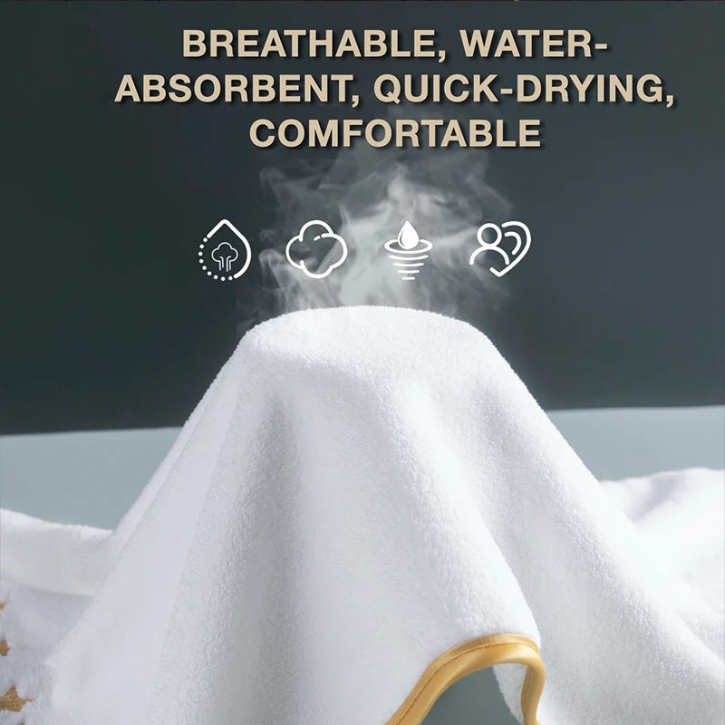 Ensemble 8 serviettes de bain hotel 3
