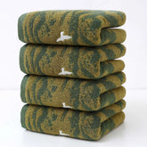 Ensemble de 4 serviettes teintes 4