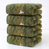 Ensemble de 4 serviettes teintes 4