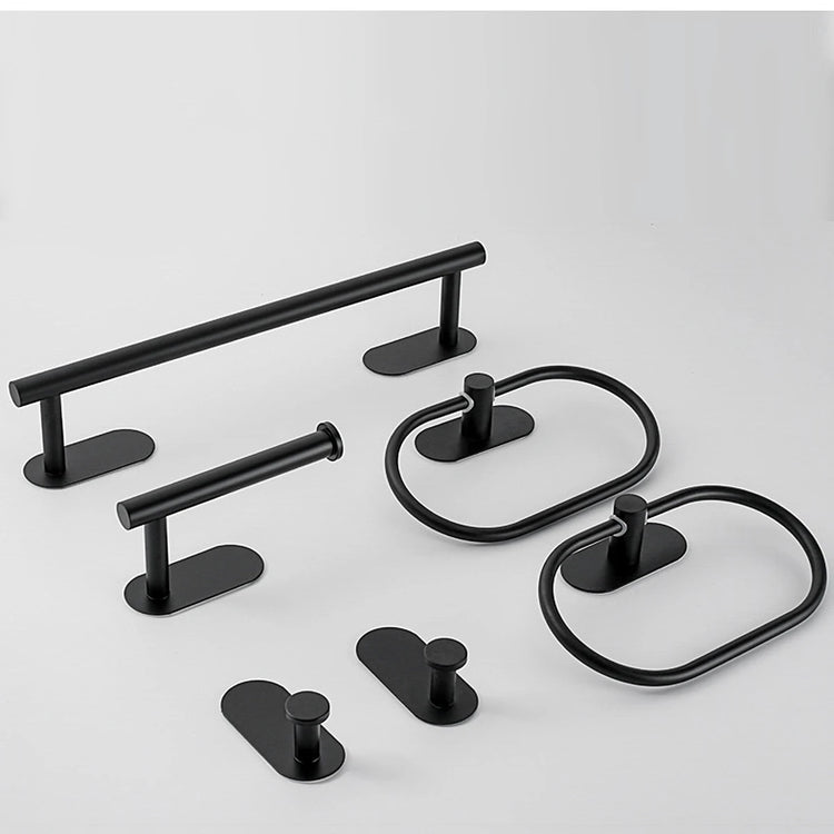 Ensemble de portes serviettes acier inox 4