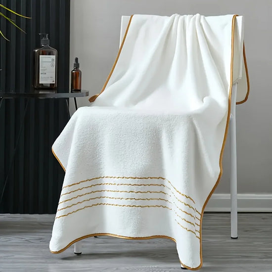 Ensemble de serviettes de bain en corail