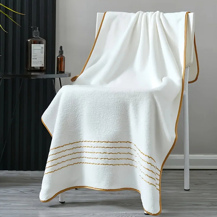 Ensemble de serviettes de bain en corail