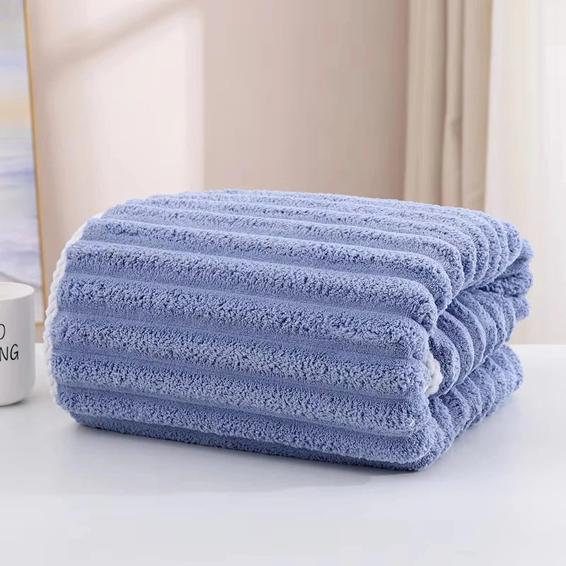 Ensemble de serviettes de bain en velours bonbon  8