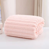 Ensemble de serviettes de bain en velours bonbon  9