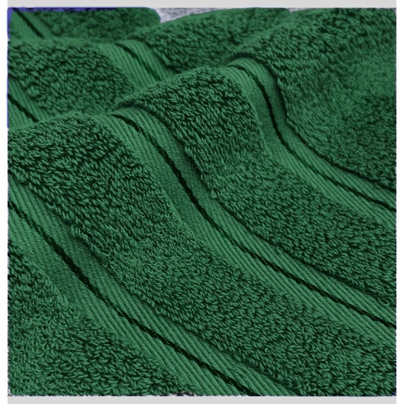 Ensemble de serviettes de bain vertes 2