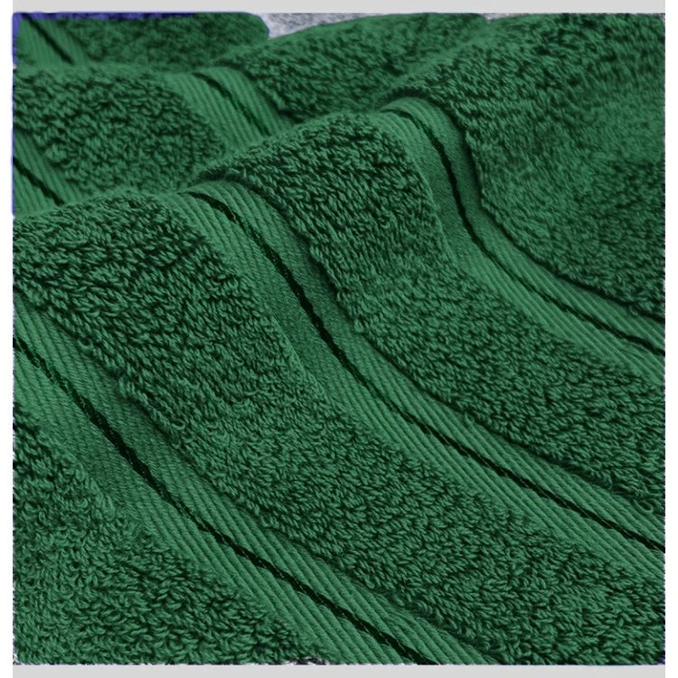 Ensemble de serviettes de bain vertes 2
