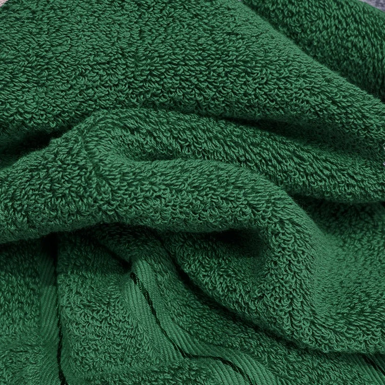 Ensemble de serviettes de bain vertes 3