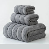 Ensemble de serviettes de bain vertes 4