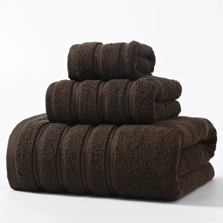 Ensemble de serviettes de bain vertes 6