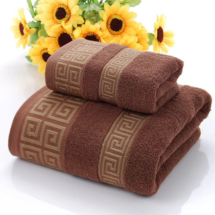 Lot de 2 serviettes de bain 10