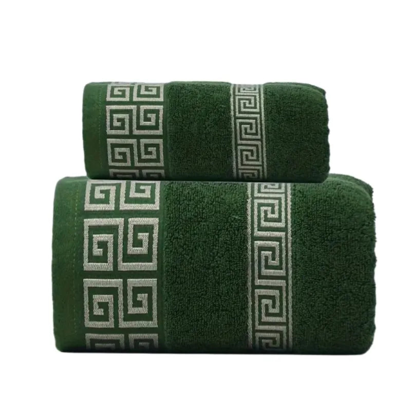 Lot de 2 serviettes de bain 8