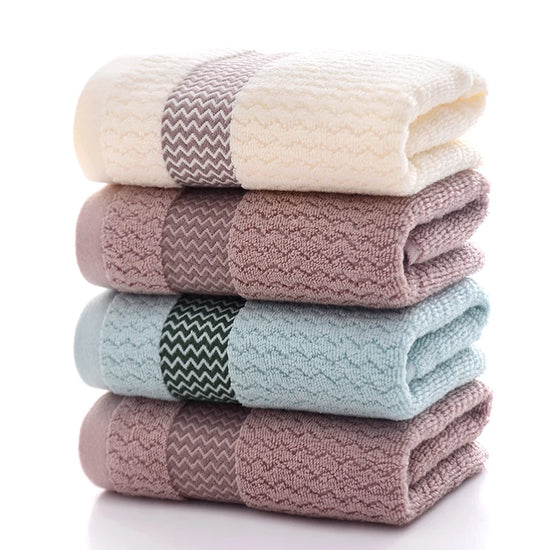 Lot de 2 serviettes de bain cotton