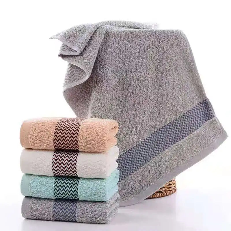 Lot de 2 serviettes de bain cotton 2
