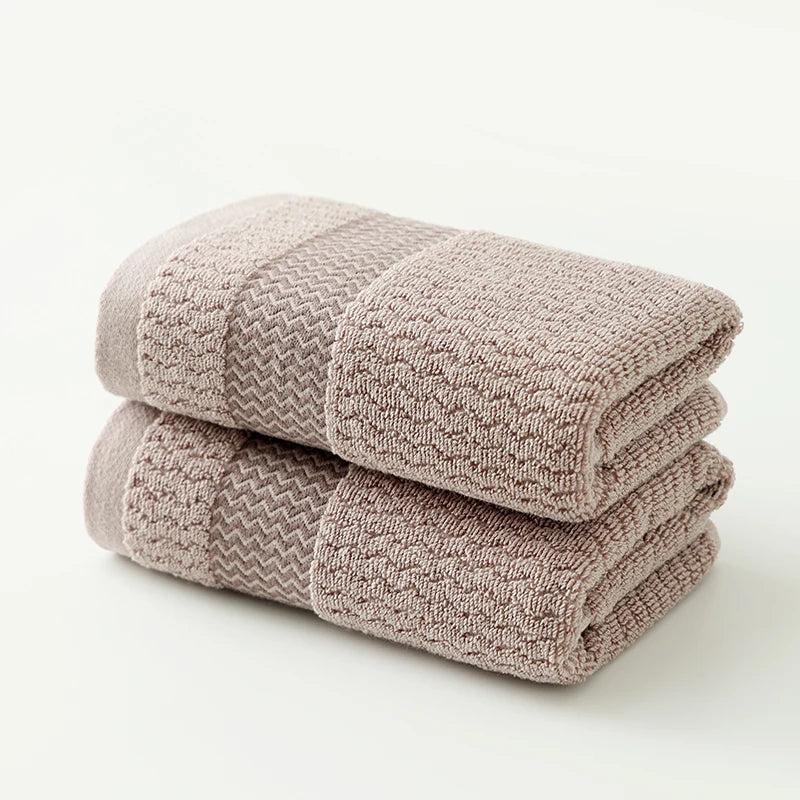 Lot de 2 serviettes de bain cotton 7