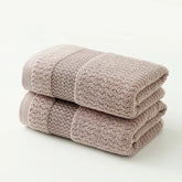 Lot de 2 serviettes de bain cotton 7