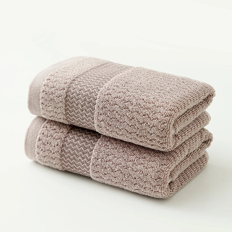 Lot de 2 serviettes de bain cotton 7