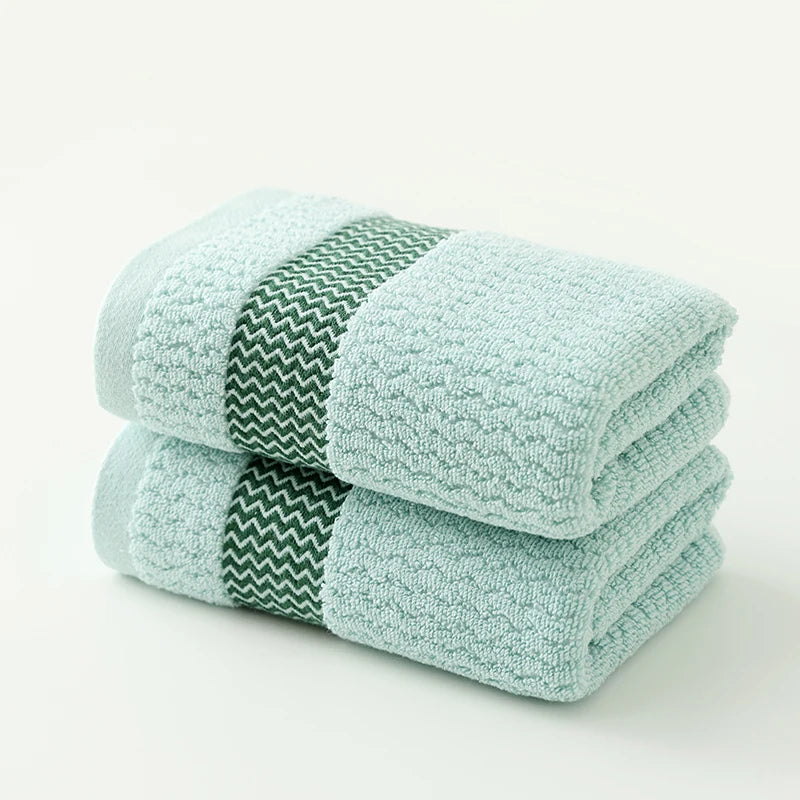 Lot de 2 serviettes de bain cotton 8