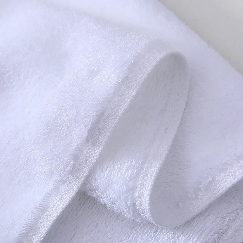 Lot de serviettes de bain blanche 5