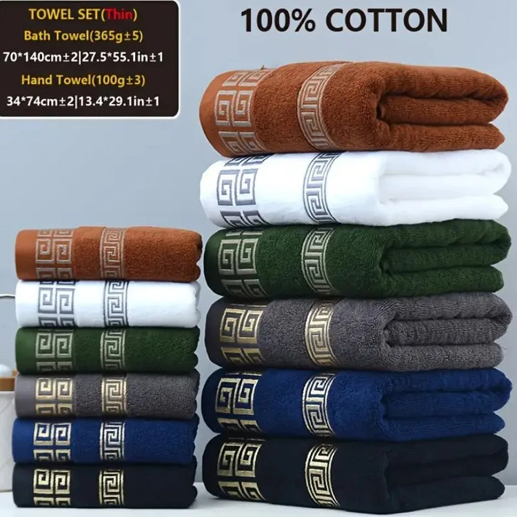 Lot de serviettes de bains 5