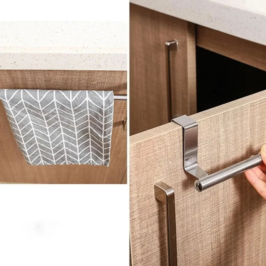 Porte-serviettes sur armoire 3