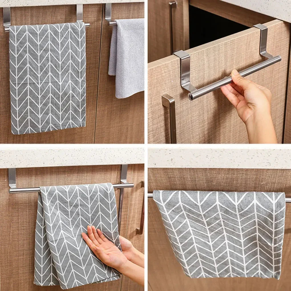 Porte-serviettes sur armoire 4