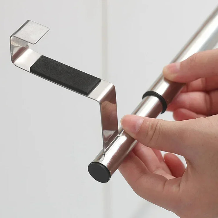 Porte serviette acier inox réglable 5