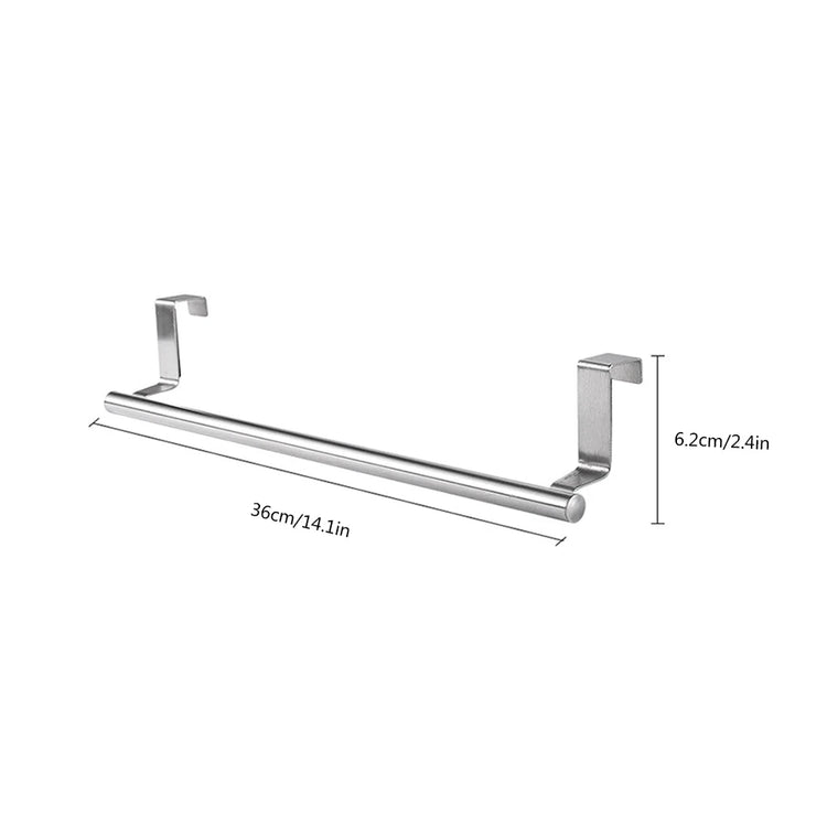 Porte serviette acier inoxydable 7