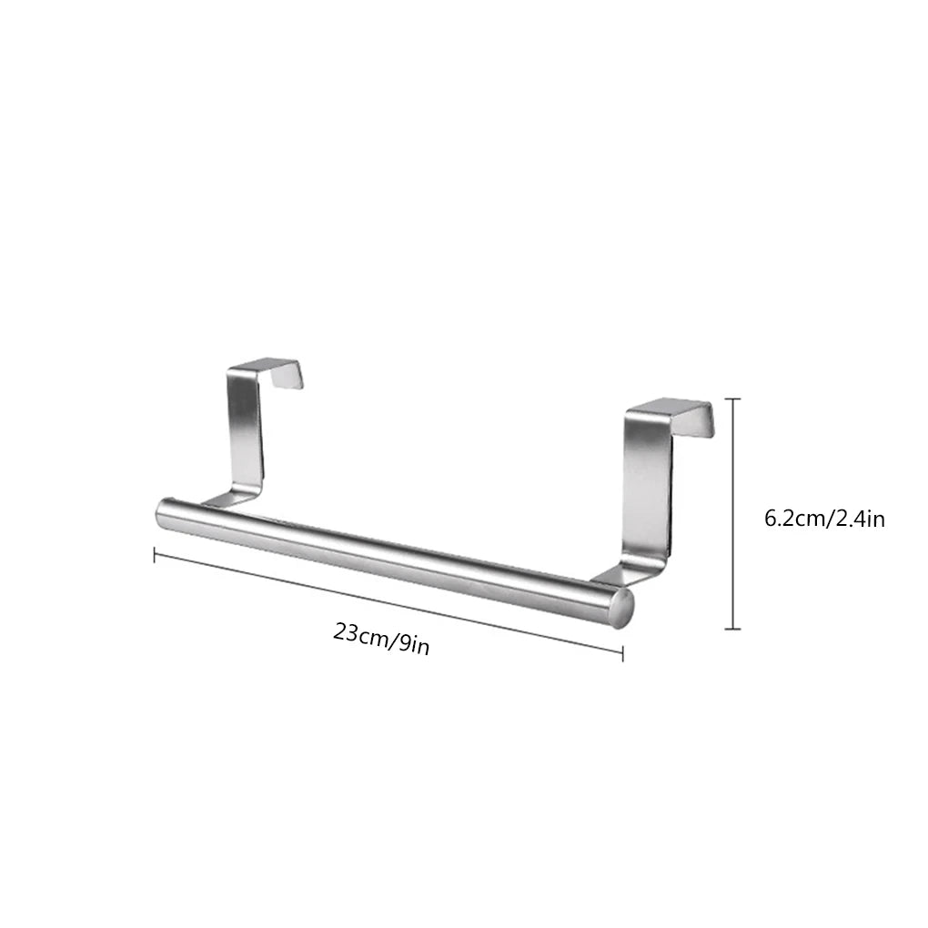 Porte serviette acier inoxydable 8