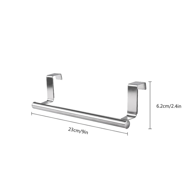 Porte serviette acier inoxydable 8