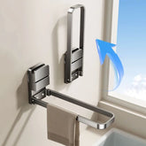 Porte serviette acier rabattable 3