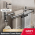 Porte serviette aluminium 11