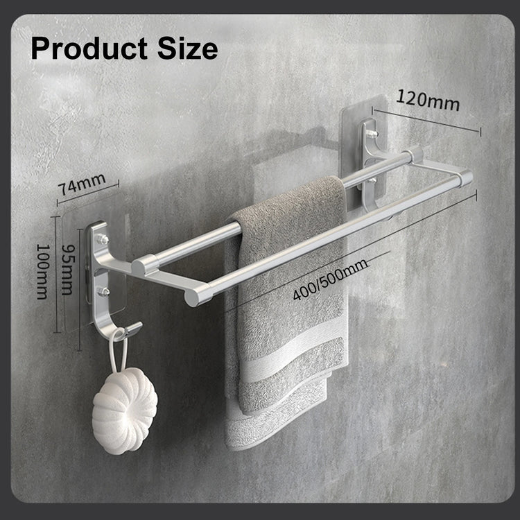Porte serviette aluminium 6