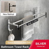 Porte serviette aluminium 9