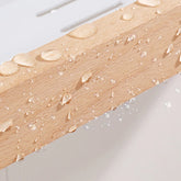 Porte serviette aluminium et bois 5