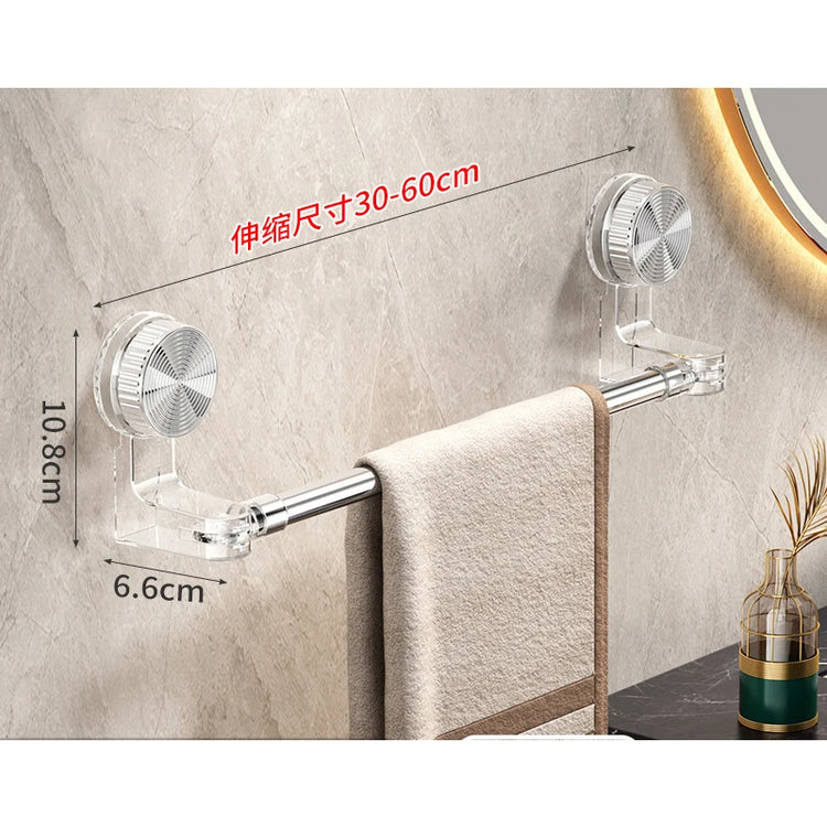Porte serviette de bain à ventouse 7