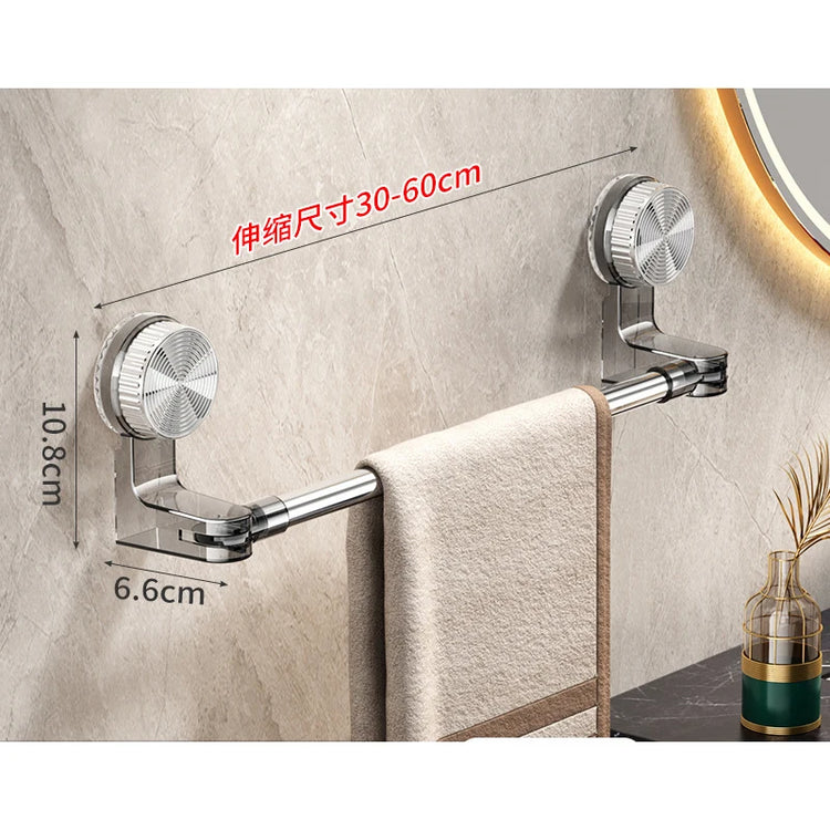 Porte serviette de bain à ventouse 8