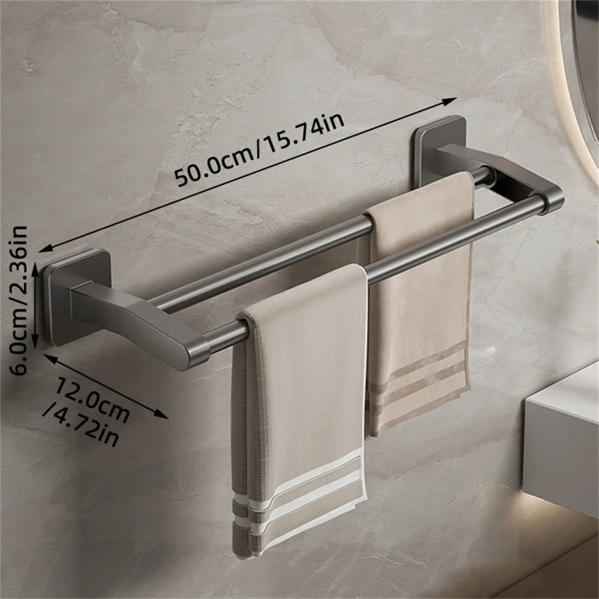 Porte serviette plastique 18