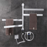 Sèche serviette rotatif électrique